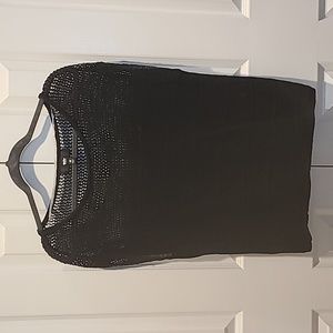 Mossimo: Sleeveless Sheer Sweater